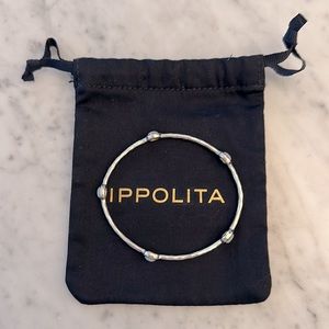 Ippolita Rock Candy 5-Stone bangle bracelet in sterling silver